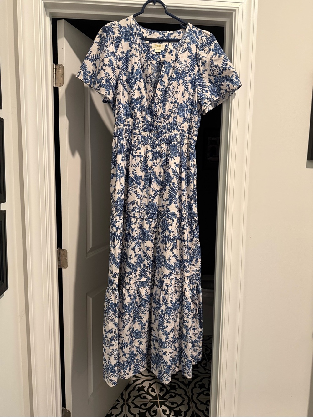 Somerset Blue Floral Maxi Dress